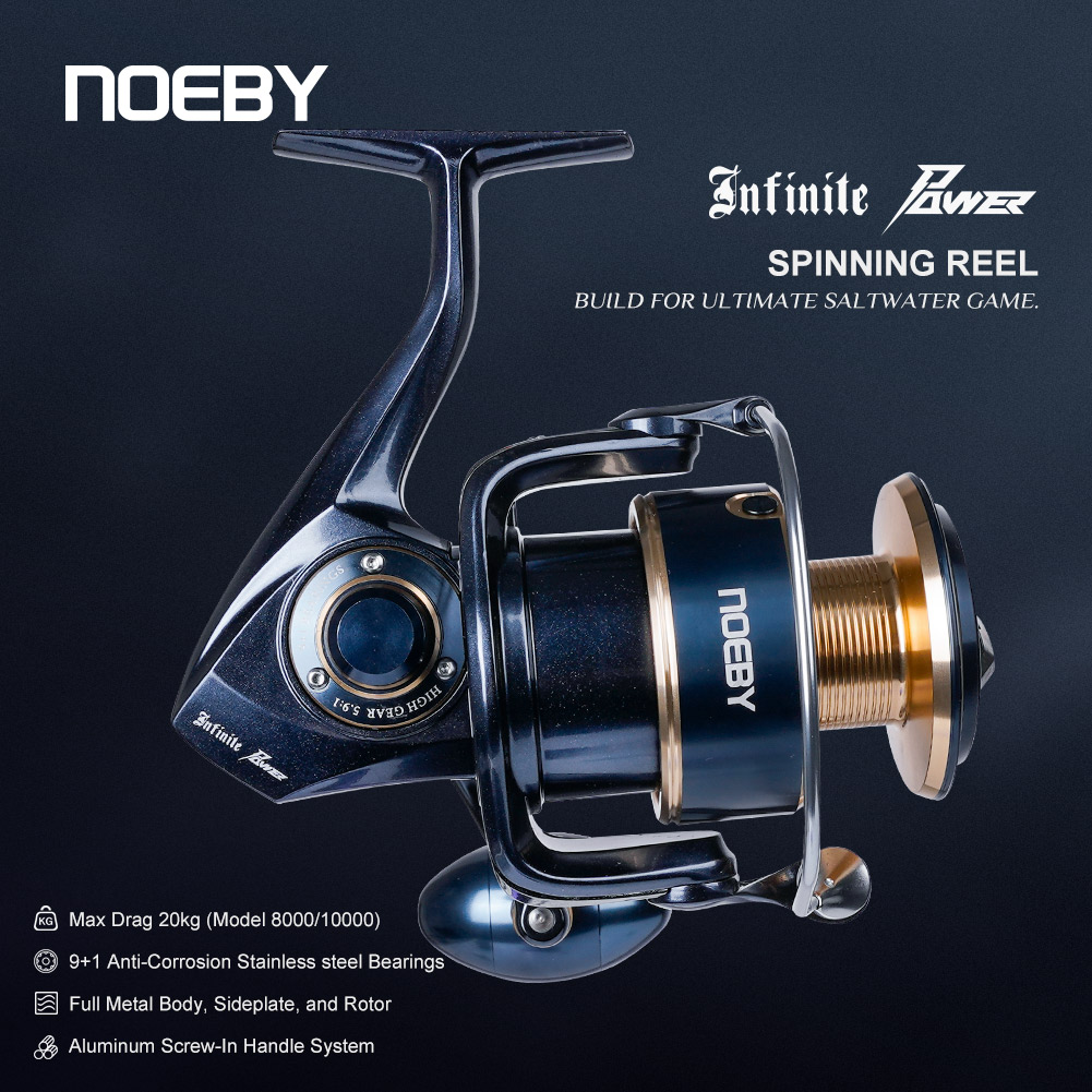 Outdoor Power Reel - Noeby Infinite Power Spinning Fishing Reel