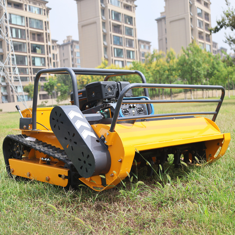 Outdoor Power Equipment - Remote-controlled lawnmower, professional lawn mowing equipment,