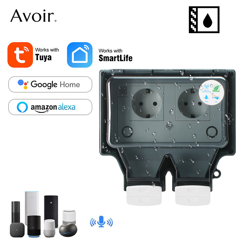 Avoir Tuya Wall Electrical Soc - Outdoor Power Parts 评论和价格