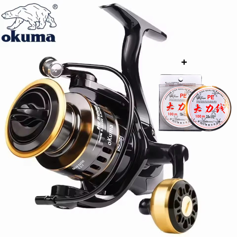 OKUMA NEW Fishing Reel Spinnin - Outdoor Power Reel 评论和价格