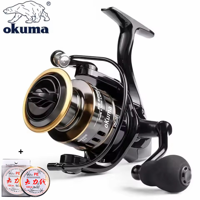 OKUMA NEW Fishing Reel Spinnin - Outdoor Power Reel 评论和价格