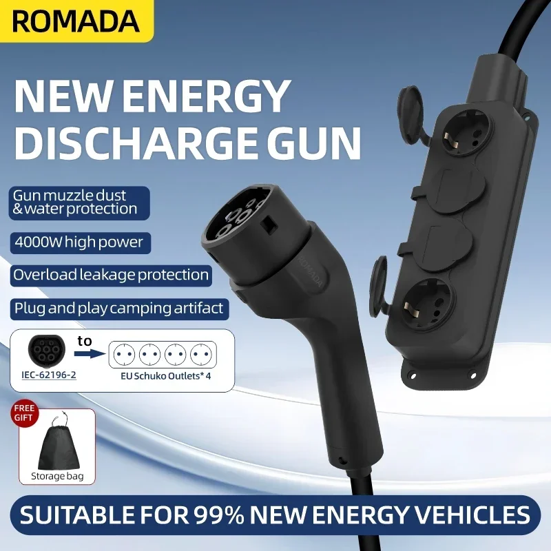 Portable 16A 4KW Electric Car  - Outdoor Power Parts 评论和价格