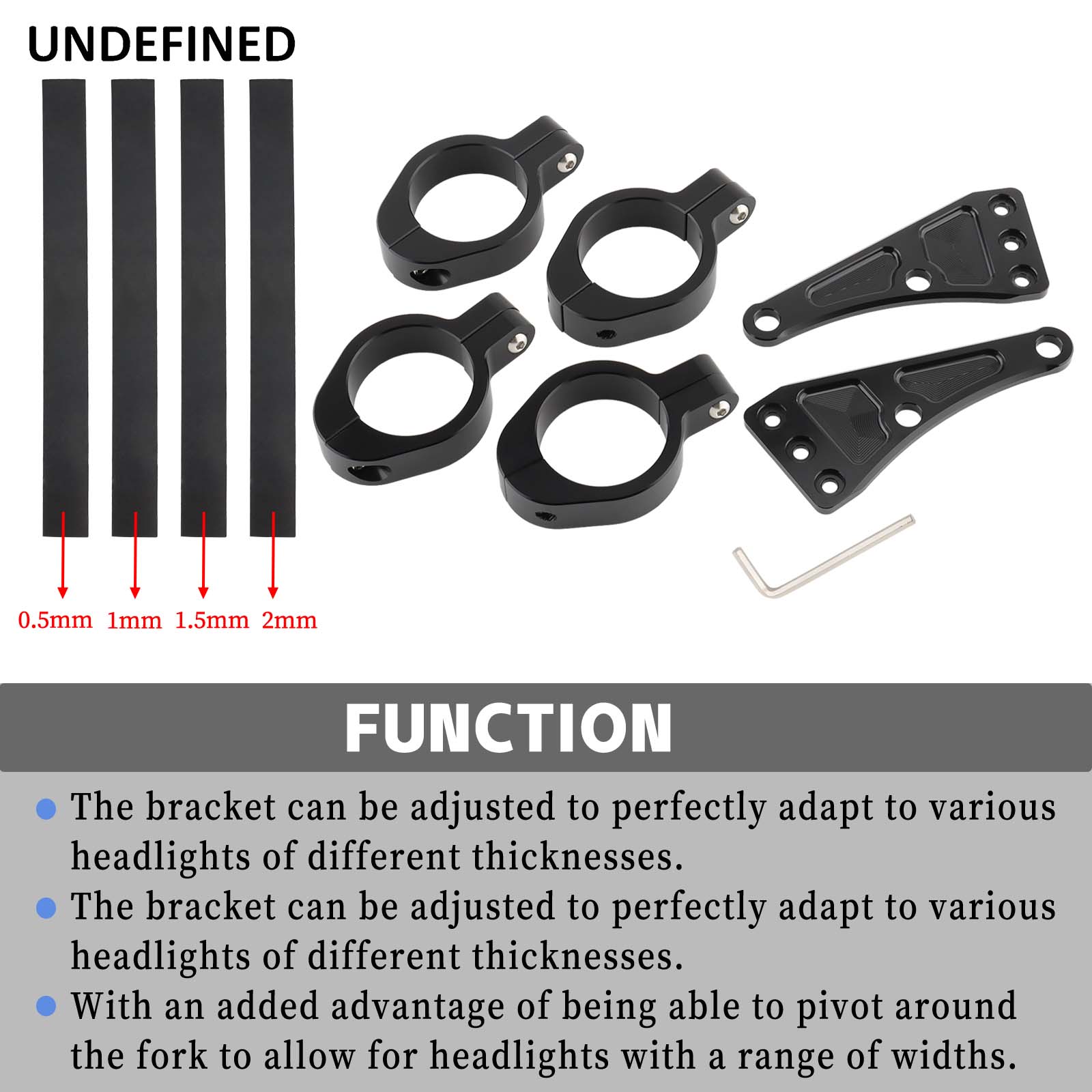 33mm-58mm Headlight Bracket Mo - Outdoor Power Products 评论和价格