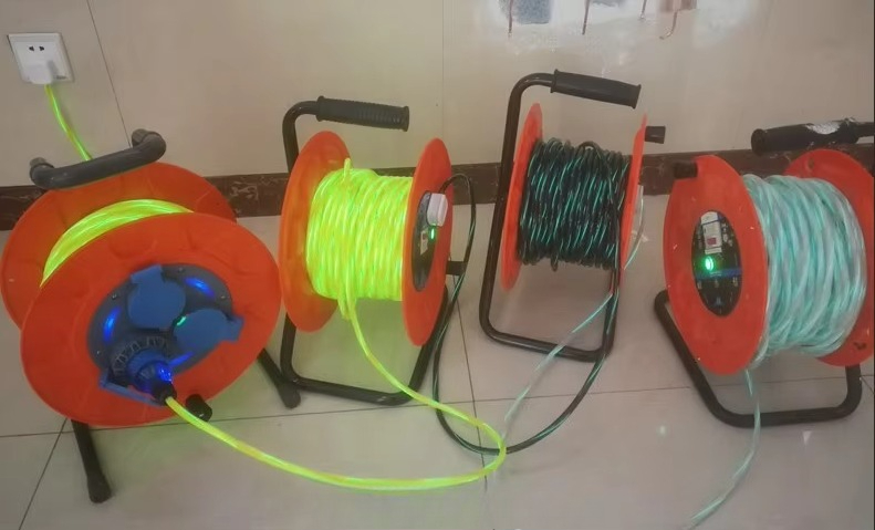 Portable lighting 4-way electr - Outdoor Power Reel 评论和价格