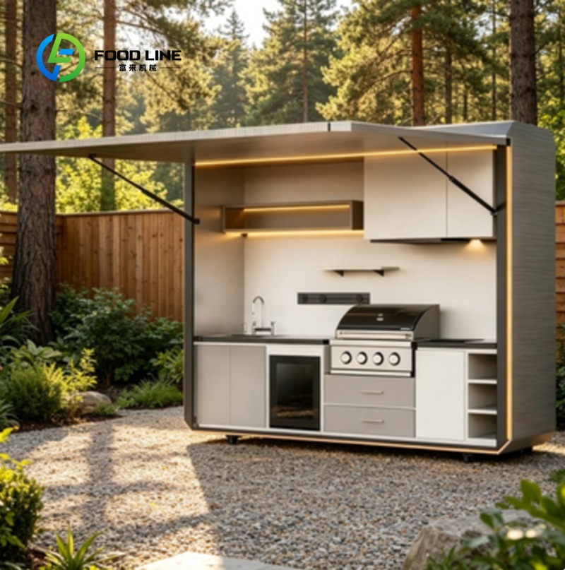 Solar Powered Steel Outdoor Ki - Outdoor Power House 评论和价格