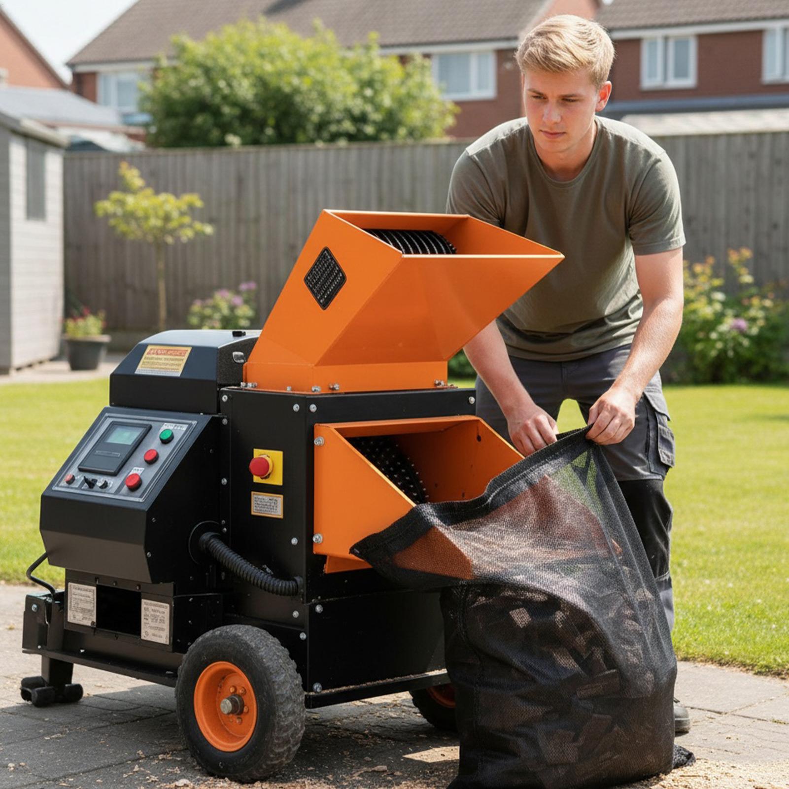 Wood Chipper Collection Bag Me - Garden Shredder Chipper 评论和价格