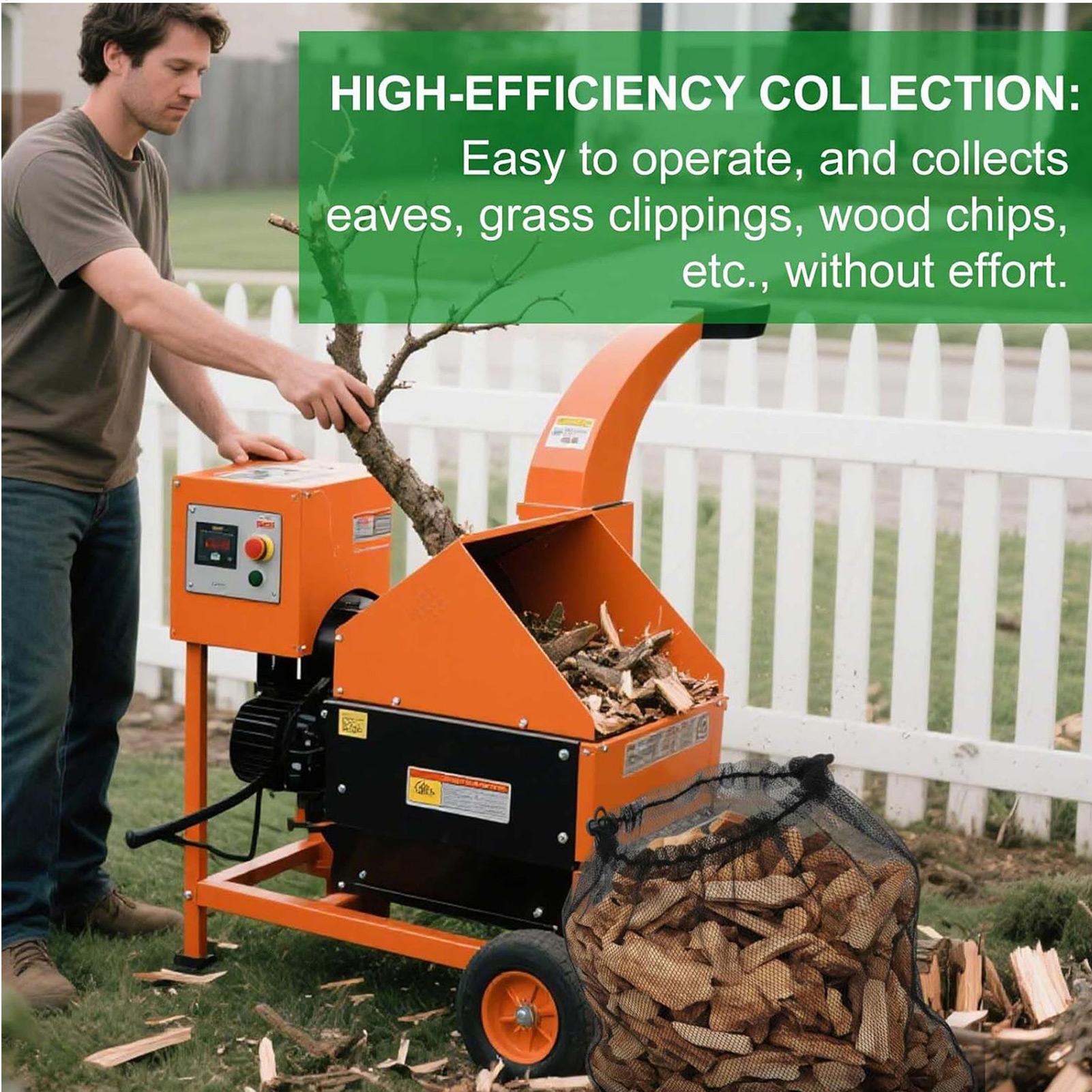 Wood Chipper Collection Bag Me - Garden Shredder Chipper 评论和价格