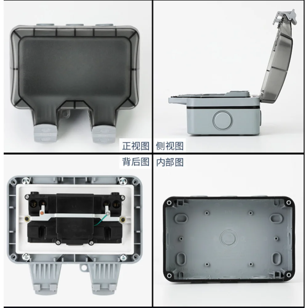 EU KR Outdoor Wall Waterproof  - Outdoor Power Parts 评论和价格
