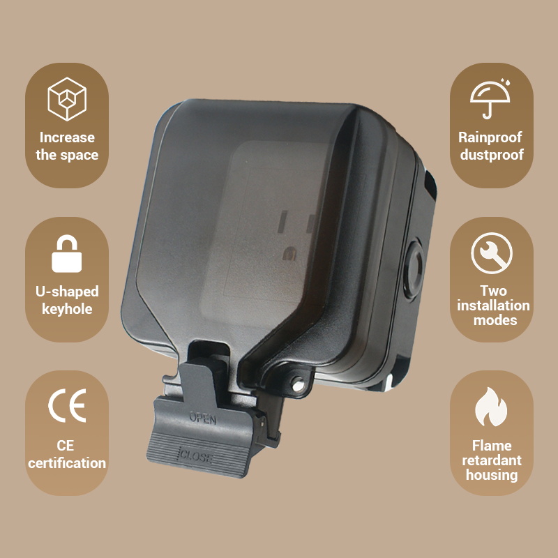 Avoir IP66 Wall Waterproof Soc - Outdoor Power Parts 评论和价格