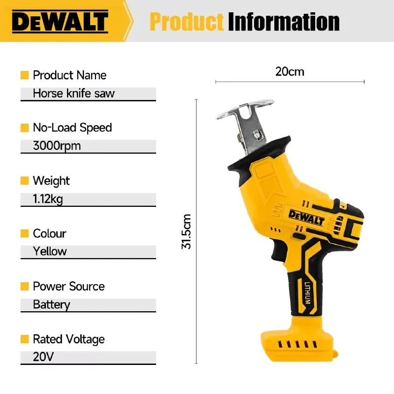 Dewalt  Brushless Reciprocatin - Pole Saw Cordless 评论和价格