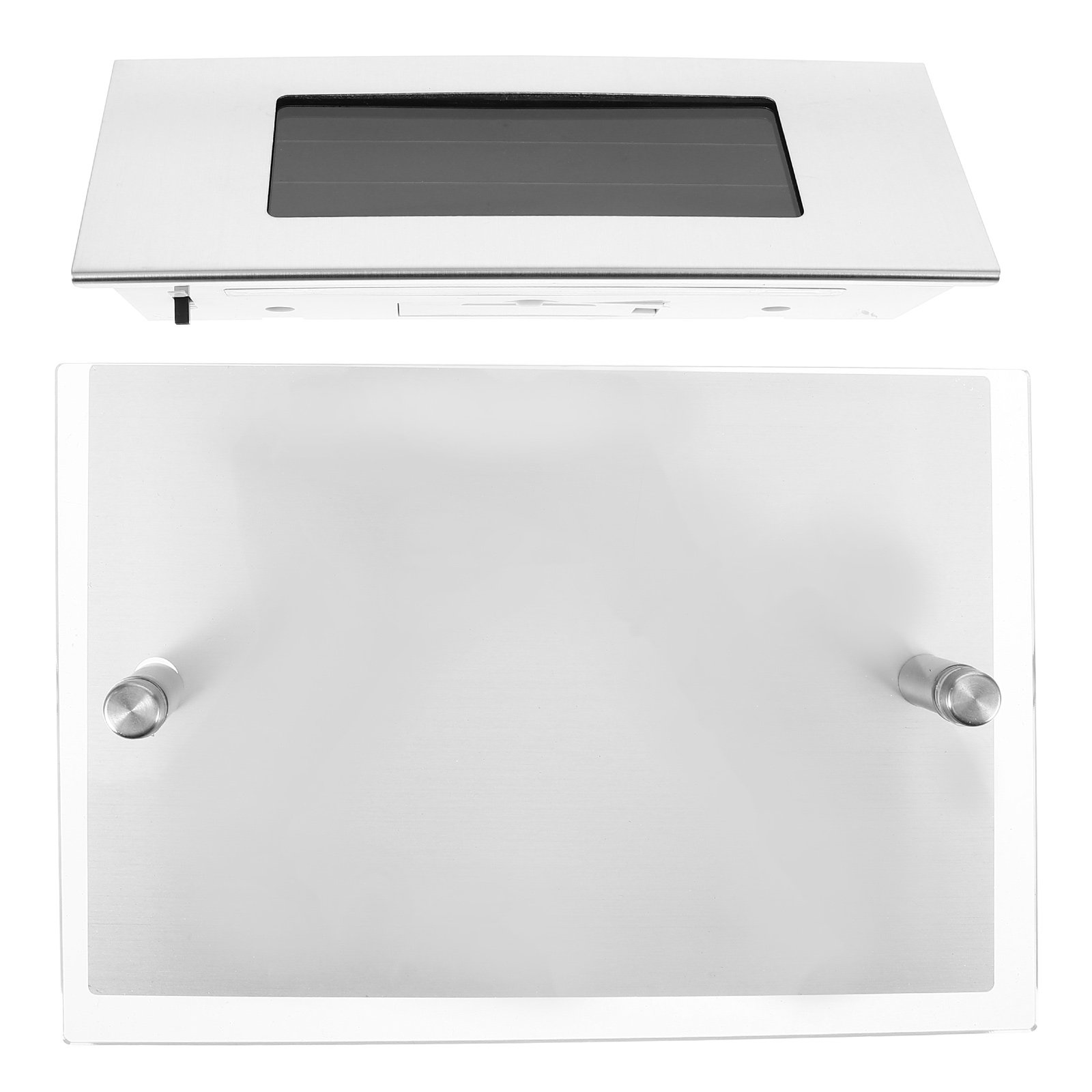 Solar Doorplate Lamp Stainless - Outdoor Power House 评论和价格