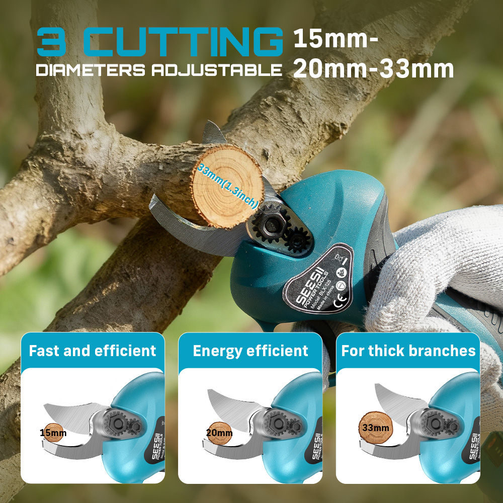SEESII 3-in-1 Brushless Cordle - Pole Saw Cordless 评论和价格