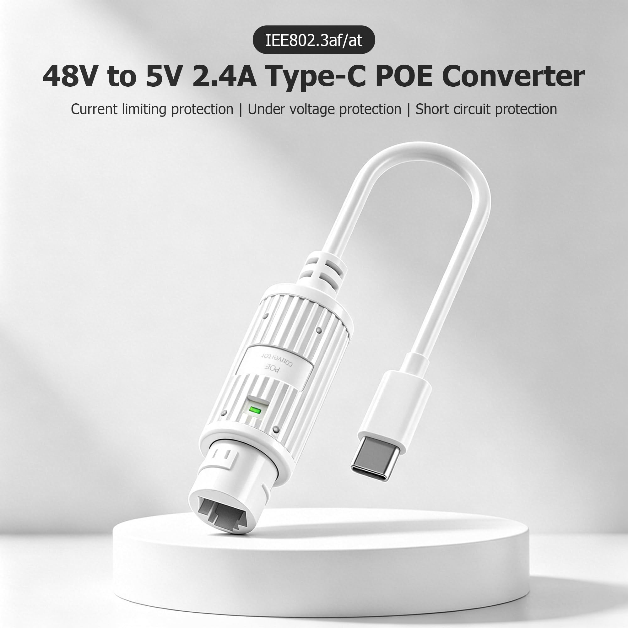 POE to USB-C Power Converter O - Outdoor Power Adapter Usb C 评论和价格