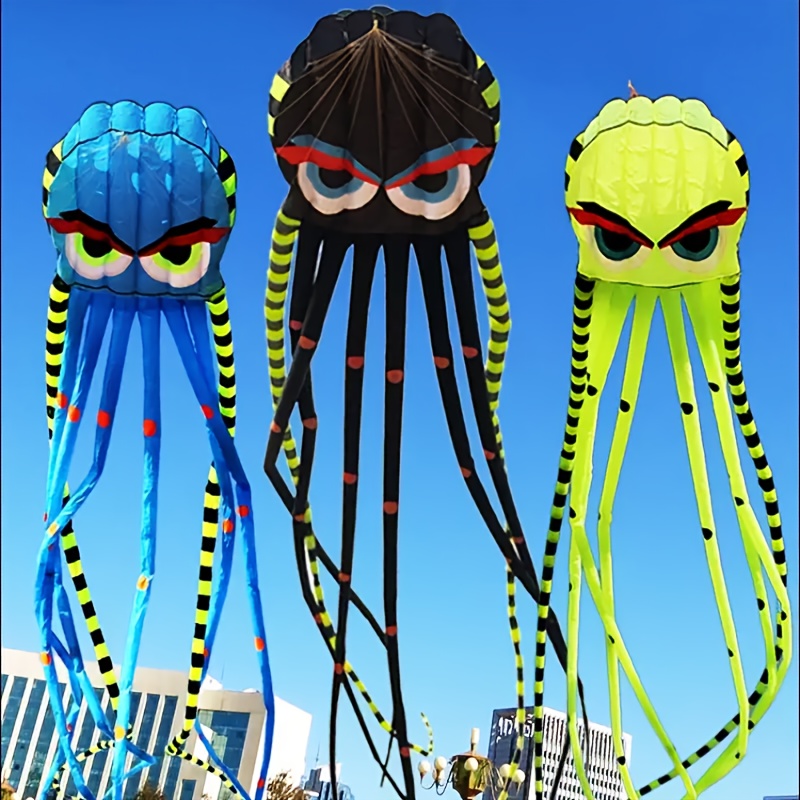 3D 8-Meter Octopus Kite Large  - Outdoor Power Reel 评论和价格