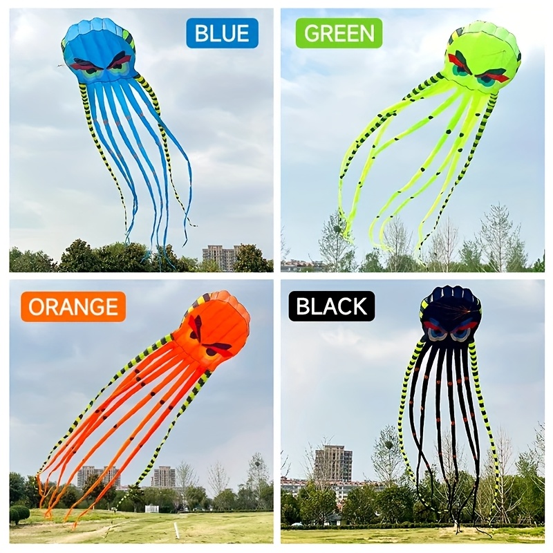 3D 8-Meter Octopus Kite Large  - Outdoor Power Reel 评论和价格