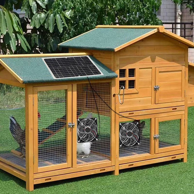 15W Solar Powered Dual Cooling - Outdoor Power House 评论和价格